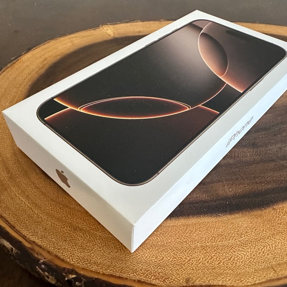 BOX ONLY for iPhone 16 Pro Max in Desert Titanium 512 Gb w/papers inside - Picture 7 of 7